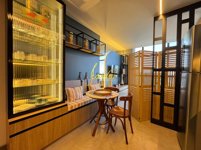 Loft  de frente para infra e com box Mobiliado e decorado: 3ª foto da galeria de imagens do imóvel