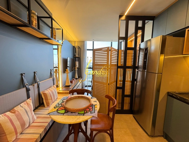 Loft  de frente para infra e com box Mobiliado e decorado: 1ª foto da galeria de imagens do imóvel