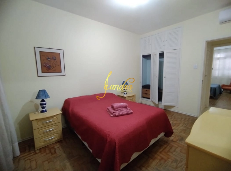 Apartamento com sacada e vista mar: 4ª foto da galeria de imagens do imóvel