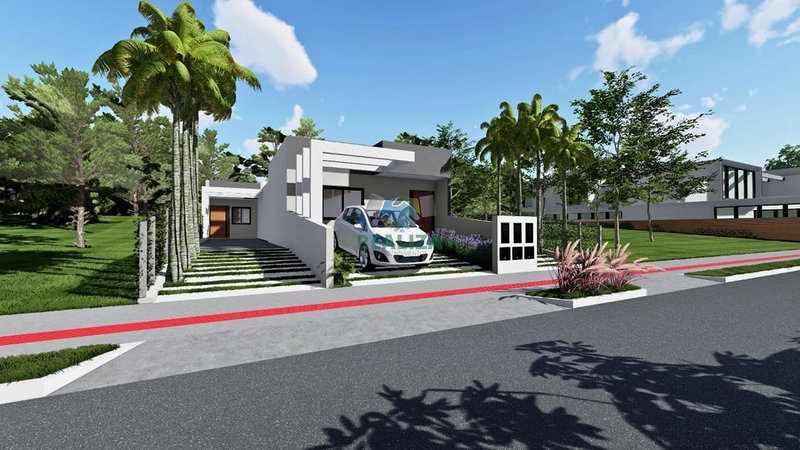 CASA GEMINADA: 2ª foto da galeria de imagens do imóvel