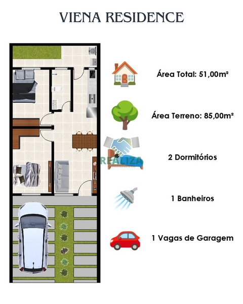 VIENA RESIDENCE : 4ª foto da galeria de imagens do imóvel