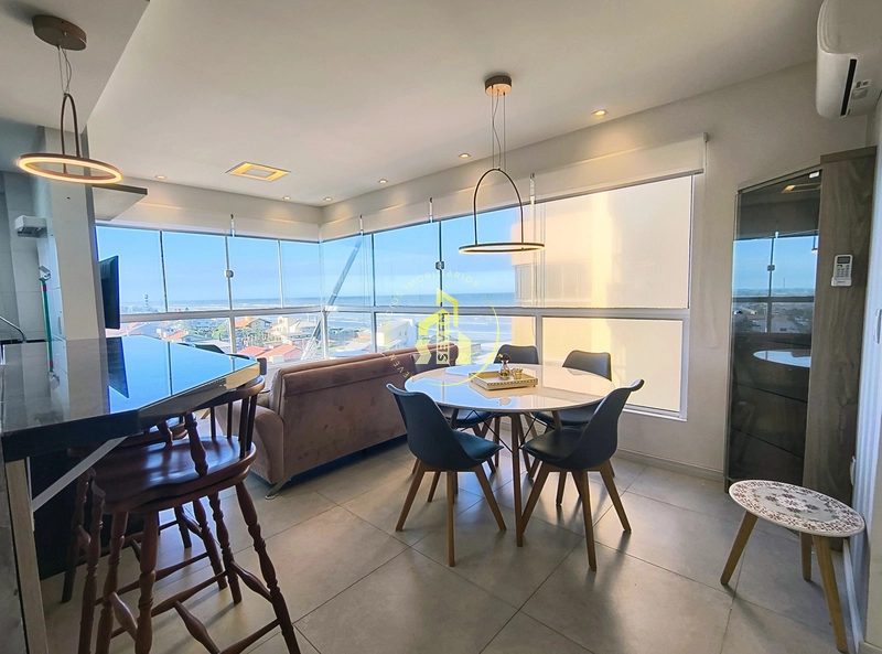 Apartamento com vista para o mar e a praia de capão da Canoa: 3ª foto da galeria de imagens do imóvel