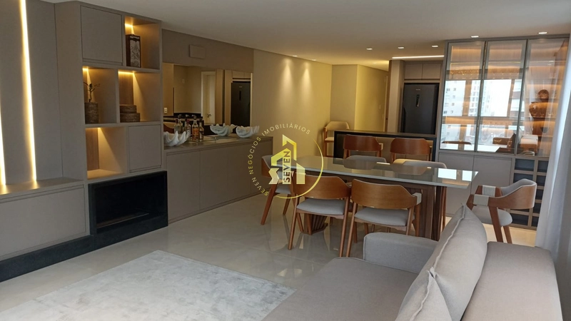 Apartamento de 3 suítes, frente, vista mar e praça, no Navegantes.: 2ª foto da galeria de imagens do imóvel
