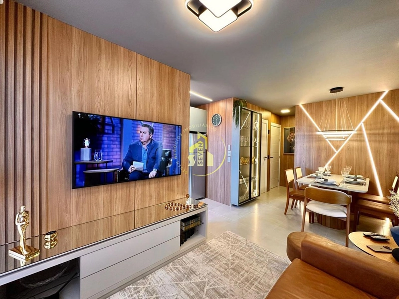 Apartamento de 2 suítes, prédio com infra, box, Navegantes, Capão.: 2ª foto da galeria de imagens do imóvel