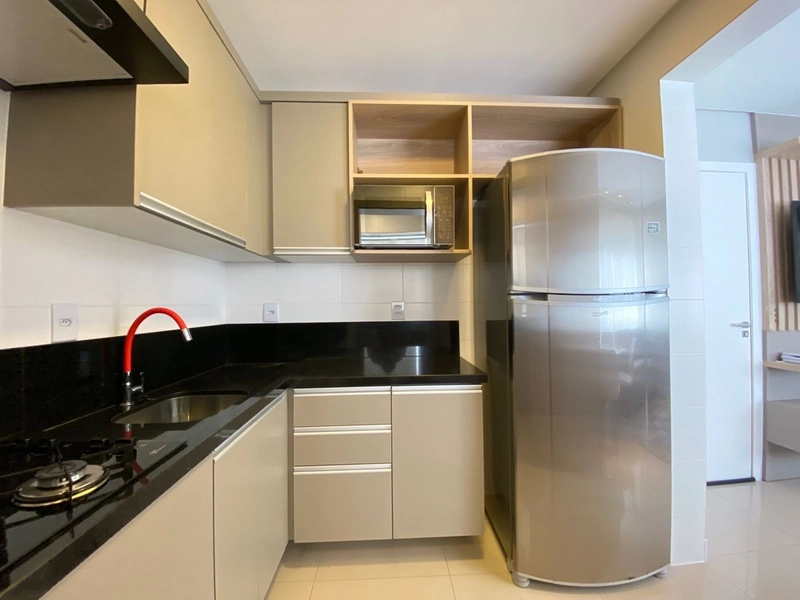 LINDO APARTAMENTO MOBILIADO E DECORADO: 4ª foto da galeria de imagens do imóvel