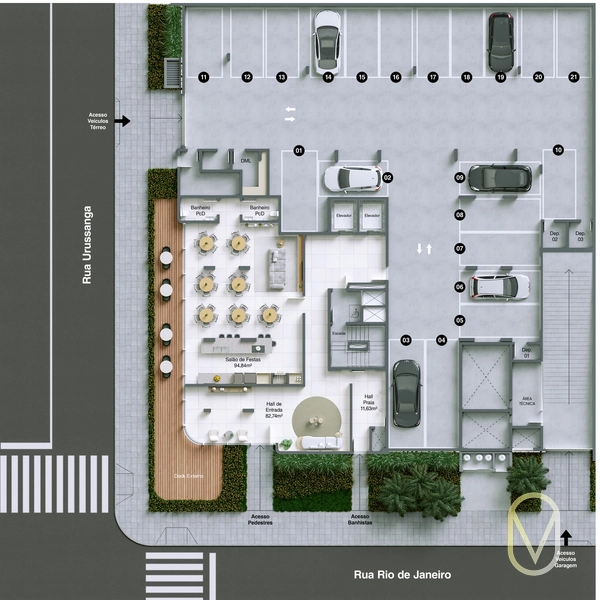 Apartamento á Venda no Centro de Balneário Rincão-SC: 13ª foto da galeria de imagens do imóvel