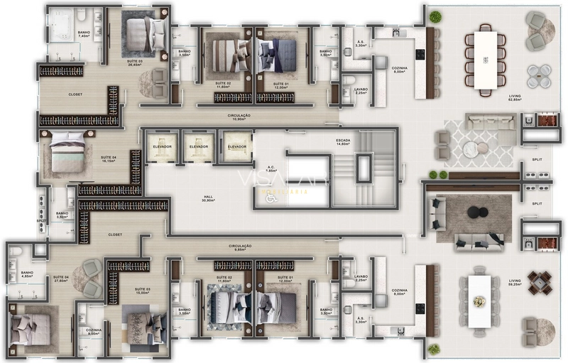 Apartamento de Alto Padrão á Venda em Itapema-SC: 22ª foto da galeria de imagens do imóvel