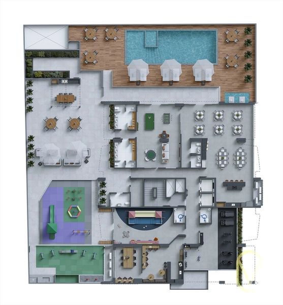 Apartamento á Venda no Centro de Criciúma-SC: 23ª foto da galeria de imagens do imóvel