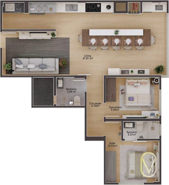 Apartamento á Venda em Laguna-SC: 33ª foto da galeria de imagens do imóvel