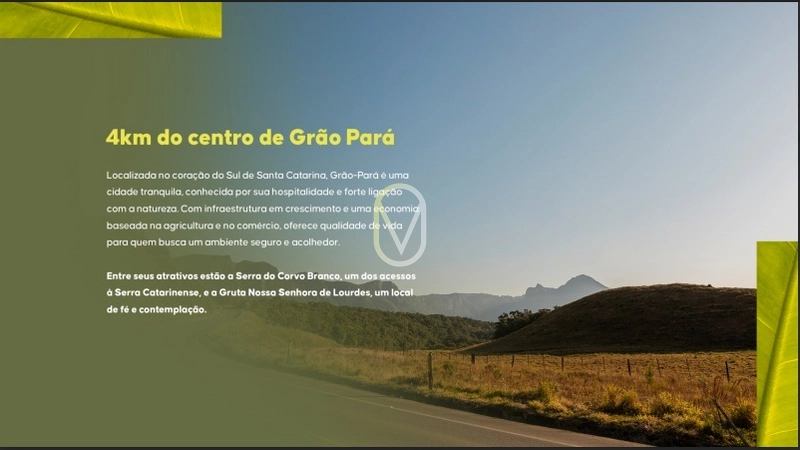 LOTE À VENDA EM GRÃO PARÁ-SC - RIO PEQUENO: 4ª foto da galeria de imagens do imóvel