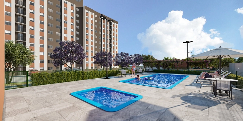 Seu apartamento próprio em Sapucaia — com entrada parcelada e parcelas que cabem no seu orçamento.: 2ª foto da galeria de imagens do imóvel