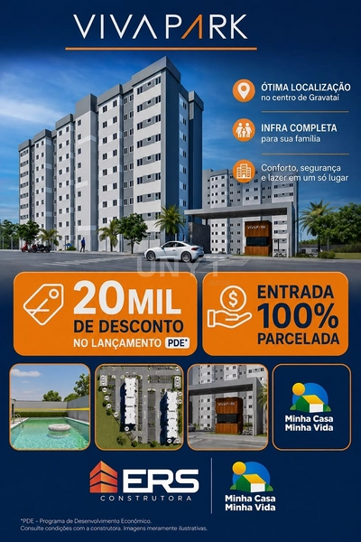 Viva Park Gravataí - Conforto e qualidade para você e toda a sua família: 4ª foto da galeria de imagens do imóvel