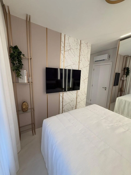 Apartamento no Tesla Residencial, Balneário Camboriú. 4 dormitórios, 2 suítes + 2 demi, 3 vagas, churrasqueira. Mobiliado, decorado e equipado.: 5ª foto da galeria de imagens do imóvel