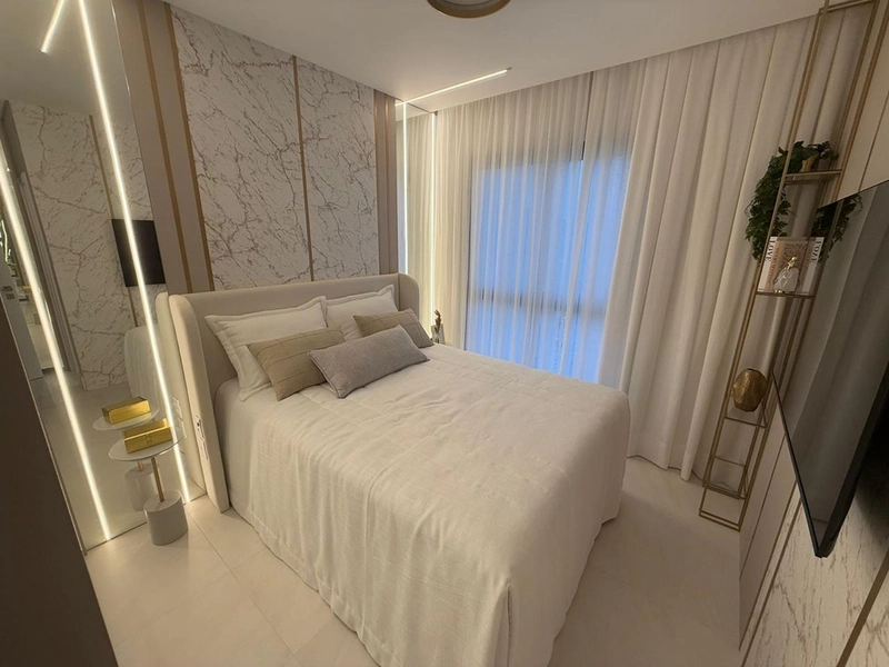 Apartamento no Tesla Residencial, Balneário Camboriú. 4 dormitórios, 2 suítes + 2 demi, 3 vagas, churrasqueira. Mobiliado, decorado e equipado.: 3ª foto da galeria de imagens do imóvel