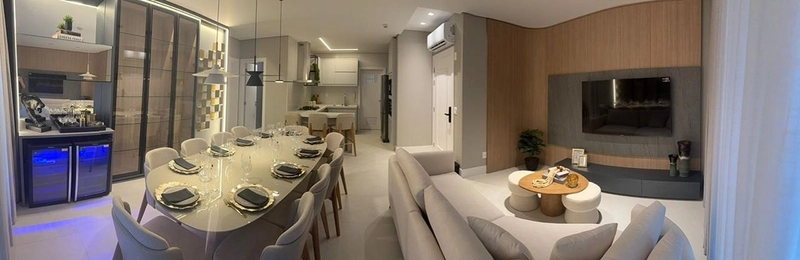Apartamento no Tesla Residencial, Balneário Camboriú. 4 dormitórios, 2 suítes + 2 demi, 3 vagas, churrasqueira. Mobiliado, decorado e equipado.: 35ª foto da galeria de imagens do imóvel