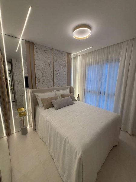 Apartamento no Tesla Residencial, Balneário Camboriú. 4 dormitórios, 2 suítes + 2 demi, 3 vagas, churrasqueira. Mobiliado, decorado e equipado.: 4ª foto da galeria de imagens do imóvel