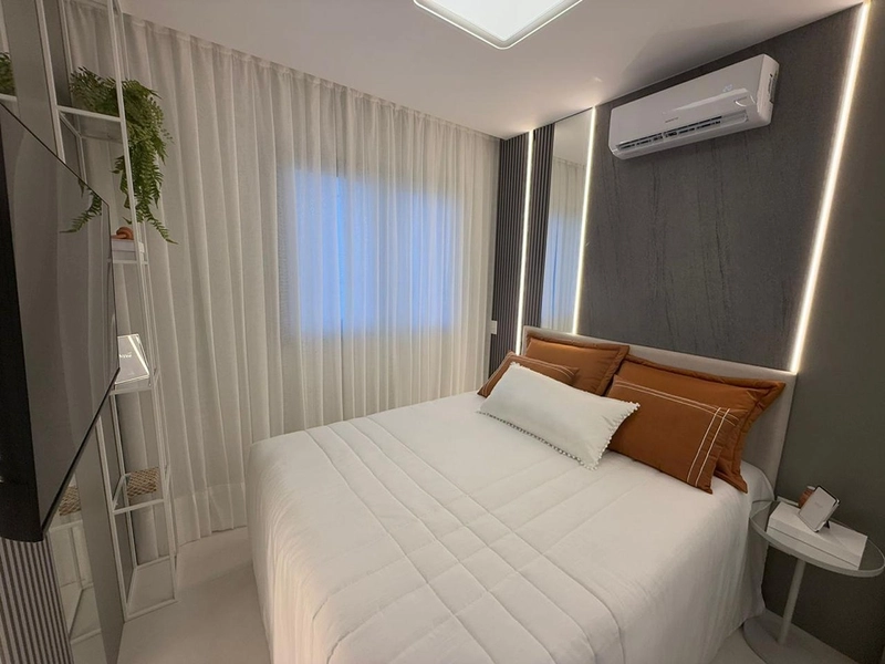 Apartamento no Tesla Residencial, Balneário Camboriú. 4 dormitórios, 2 suítes + 2 demi, 3 vagas, churrasqueira. Mobiliado, decorado e equipado.: 13ª foto da galeria de imagens do imóvel