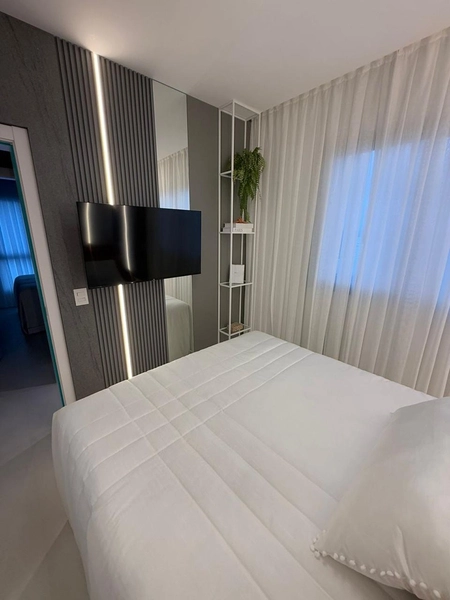 Apartamento no Tesla Residencial, Balneário Camboriú. 4 dormitórios, 2 suítes + 2 demi, 3 vagas, churrasqueira. Mobiliado, decorado e equipado.: 12ª foto da galeria de imagens do imóvel