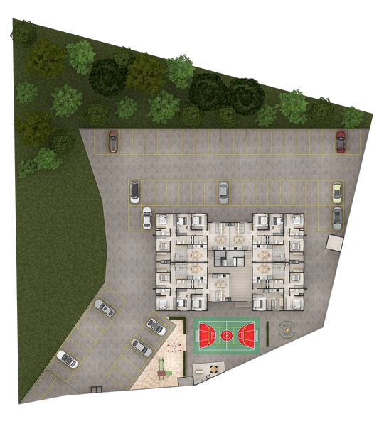 Residencial Caravaggio – Conforto, Estilo e Qualidade de Vida! - Azambuja - Brusque: 2ª foto da galeria de imagens do imóvel