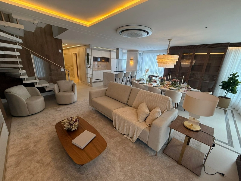 COBERTURA DUPLEX MOBILIADA, DECORADA E EQUIPADA – EXCLUSIVIDADE, LUXO E VISTA PARA O MAR: 29ª foto da galeria de imagens do imóvel