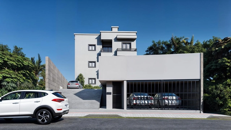 Apartamento à venda em Brusque – 2 quartos com sacada e churrasqueira: 2ª foto da galeria de imagens do imóvel