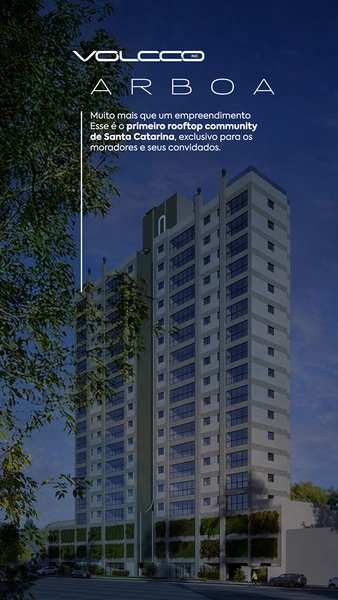 Volcco Arboa - Apartamentos 2 Suites no Bairro Santa Rita em Brusque.: 2ª foto da galeria de imagens do imóvel