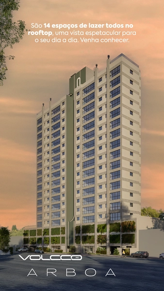 Volcco Arboa - Apartamentos 2 Suites no Bairro Santa Rita em Brusque.: 3ª foto da galeria de imagens do imóvel