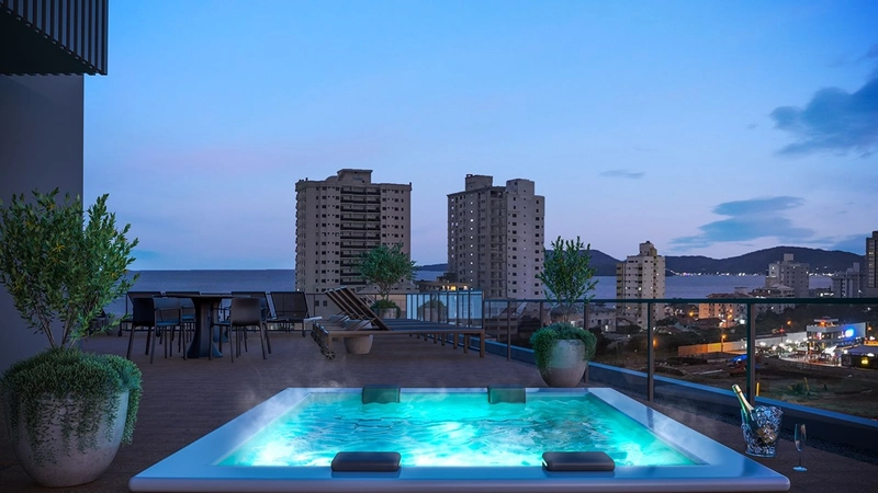 Apartamento Alto Padrão à Venda Paradise Tower – Perequê, Porto Belo/SC - Proximo Pier Hard Rock : 18ª foto da galeria de imagens do imóvel