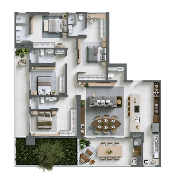 Apartamento de Alto Padrão à Venda – Porto Belo/SC | HERA: 31ª foto da galeria de imagens do imóvel