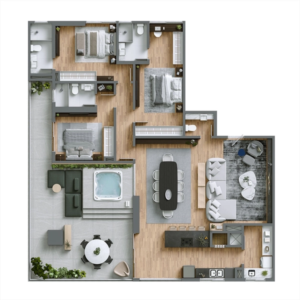 Apartamento de Alto Padrão à Venda – Porto Belo/SC | HERA: 28ª foto da galeria de imagens do imóvel