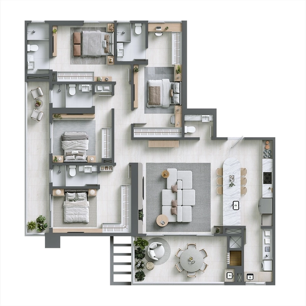 Apartamento de Alto Padrão à Venda – Porto Belo/SC | HERA: 29ª foto da galeria de imagens do imóvel