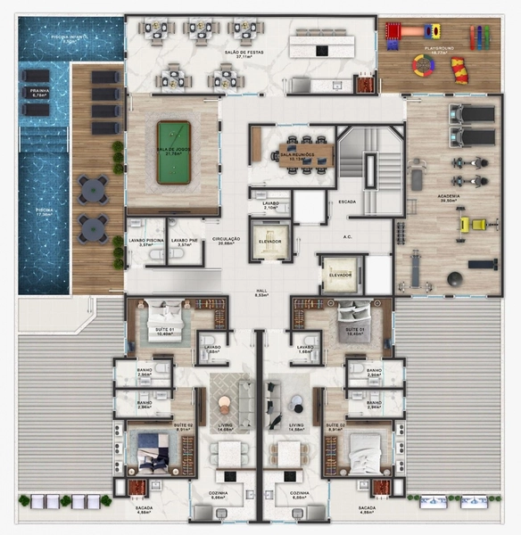 PROMOÇÃO | APARTAMENTO ALTO PADRÃO COM VISTA MAR: 10ª foto da galeria de imagens do imóvel