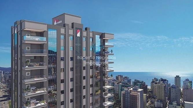 Apartamento á venda -  04 Suítes -  Meia Praia: 3ª foto da galeria de imagens do imóvel
