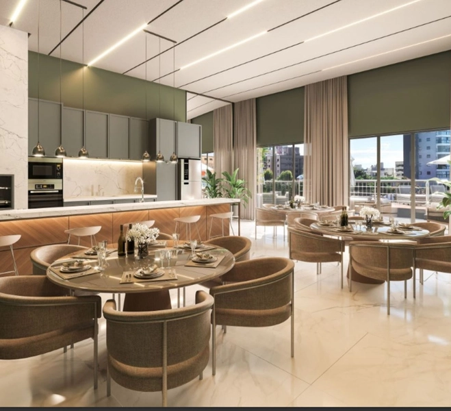 OPORTUNIDADE! Apartamento na planta com duas suítes, com visão para o mar localizado no bairro Morretes: 4ª foto da galeria de imagens do imóvel