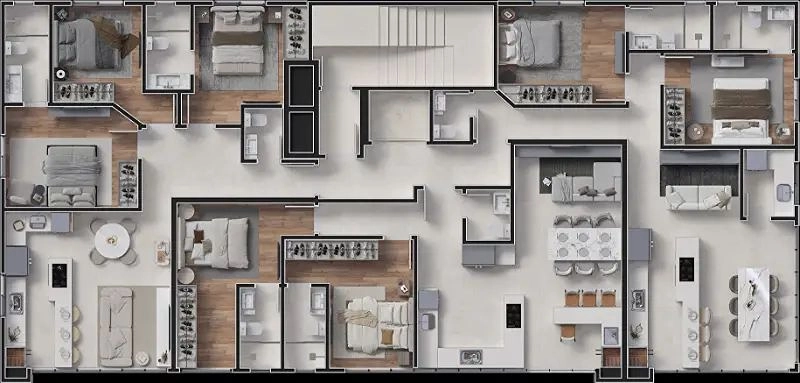 Apartamento na planta no bairro Pereque Porto Belo com prazo de entrega para Dezembro/2027.: 21ª foto da galeria de imagens do imóvel