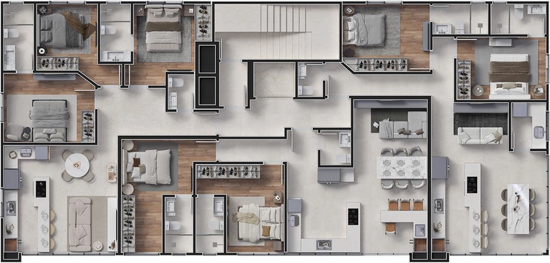 Apartamento na planta no bairro Pereque Porto Belo com prazo de entrega para Dezembro/2027.: 22ª foto da galeria de imagens do imóvel