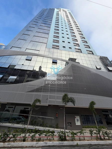 Apartamento 35 metros da praia.  Quadra do mar: 2ª foto da galeria de imagens do imóvel