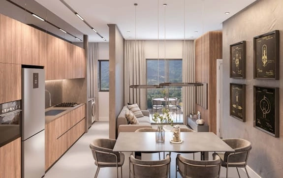 OPORTUNIDADE! Apartamento na planta no bairro morretes com otimo fluxo de pagamento: 7ª foto da galeria de imagens do imóvel