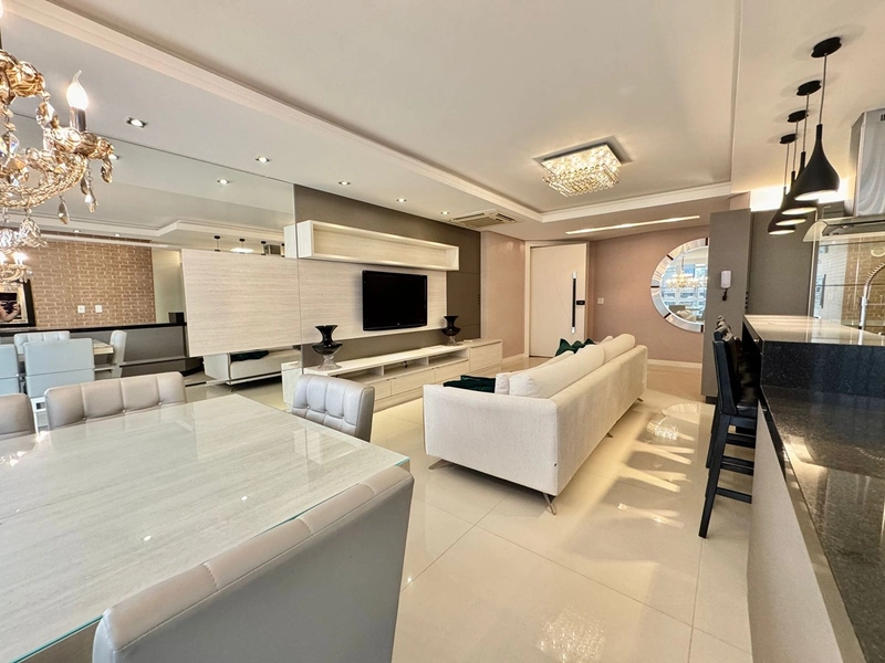 Apartamento com vista mar, 4 suítes 3 vagas. Itapema: 5ª foto da galeria de imagens do imóvel