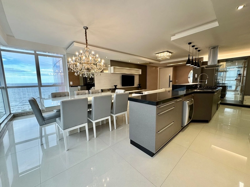 Apartamento com vista mar, 4 suítes 3 vagas. Itapema: 2ª foto da galeria de imagens do imóvel