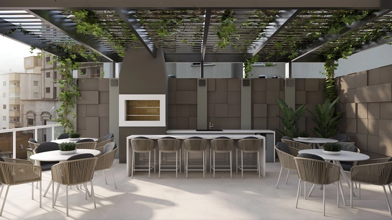 APARTAMENTO À VENDA NA PLANTA | MORRETES | 2 SUÍTES | 1 VAGA | 64,05 m²: 6ª foto da galeria de imagens do imóvel