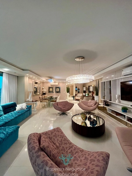 Apartamento com 04 Suítes Finamente Mobiliado, com vista mar: 4ª foto da galeria de imagens do imóvel