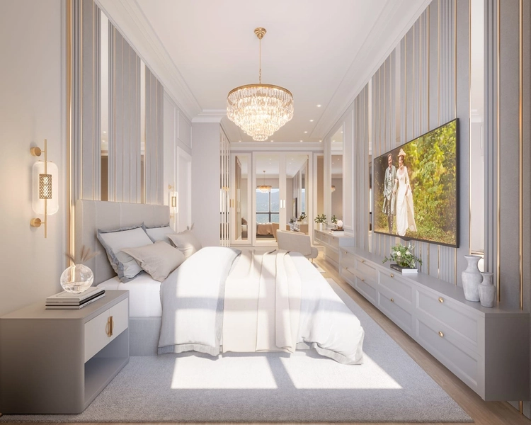 APARTAMENTO DE ALTO PADRÃO NO CENTRO DE ITAPEMA – PADRÃO DALLO: 4ª foto da galeria de imagens do imóvel