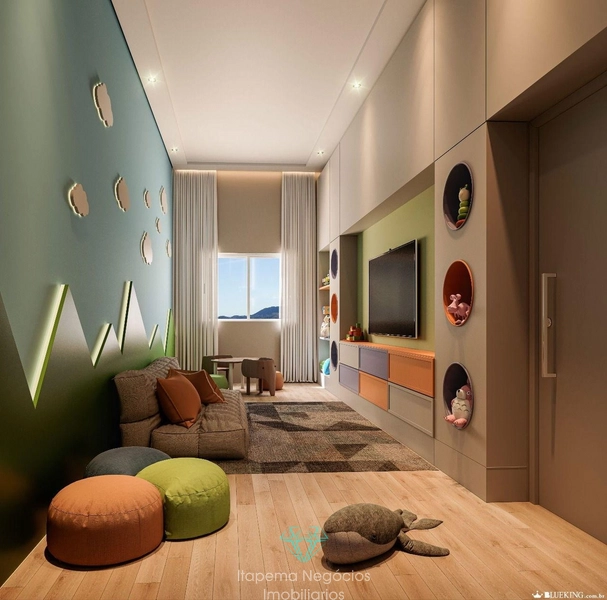 Apartamento com 2 suítes, 73m² e lazer completo em Porto Belo: 6ª foto da galeria de imagens do imóvel