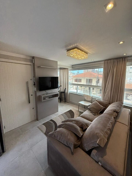 Apartamento à Venda – 2 Suítes | Mobiliado | Área Externa: 1ª foto da galeria de imagens do imóvel