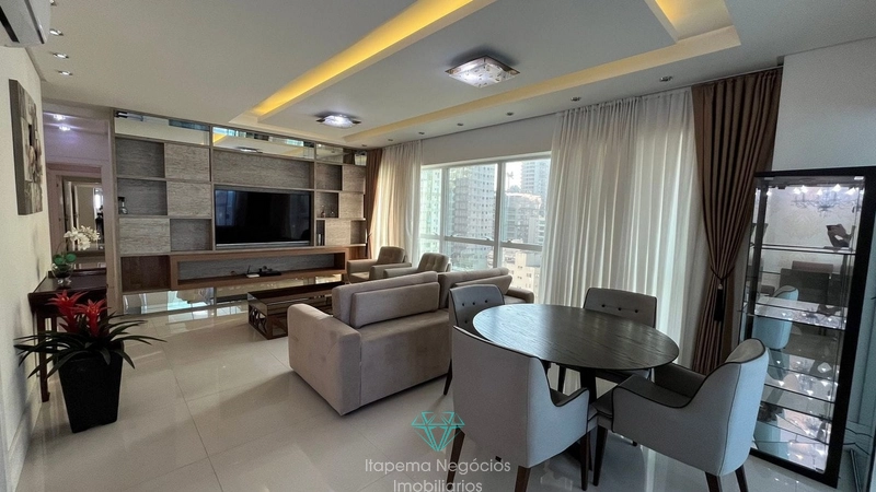 Apartamento Mobiliado com 04 - Dormitórios - 04 - Suítes: 1ª foto da galeria de imagens do imóvel
