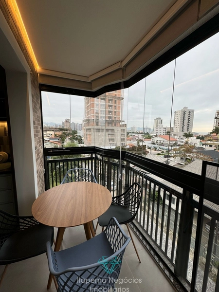 Apartamento mobiliado e equipado, 1 suíte+1 demi-suíte, a 450m do Mar.: 7ª foto da galeria de imagens do imóvel
