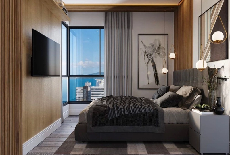 Venha desfrutar de uma apartamento com vista mar, 2 dormitórios sendo um suíte, localizado no bairro Morretes!: 8ª foto da galeria de imagens do imóvel