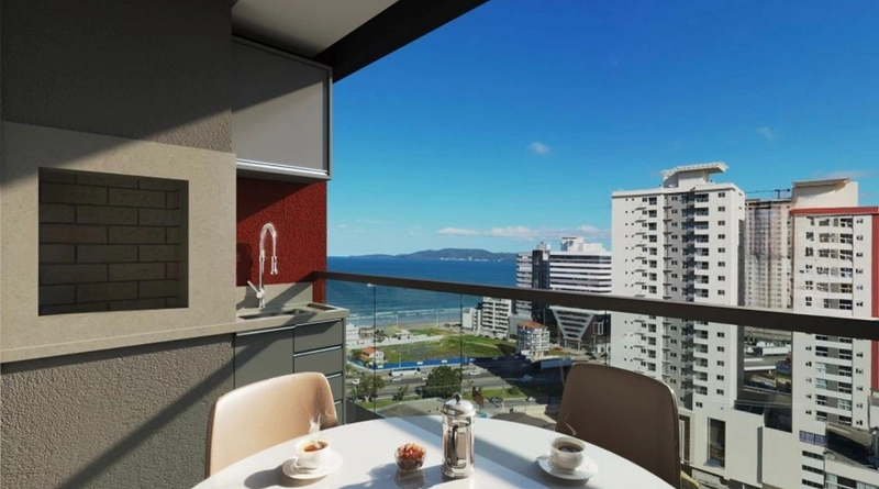 Venha desfrutar de uma apartamento com vista mar, 2 dormitórios sendo um suíte, localizado no bairro Morretes!: 9ª foto da galeria de imagens do imóvel