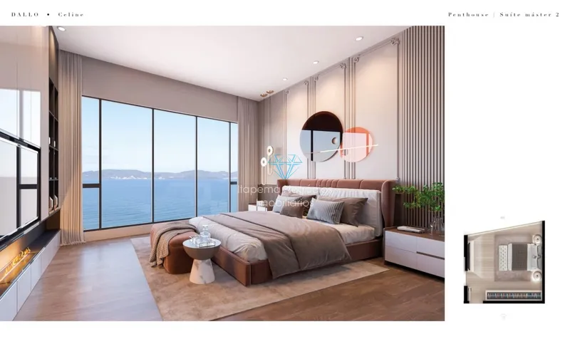 apartamento de alto luxo e, com um cenário de beleza única, 04 Suítes.: 6ª foto da galeria de imagens do imóvel